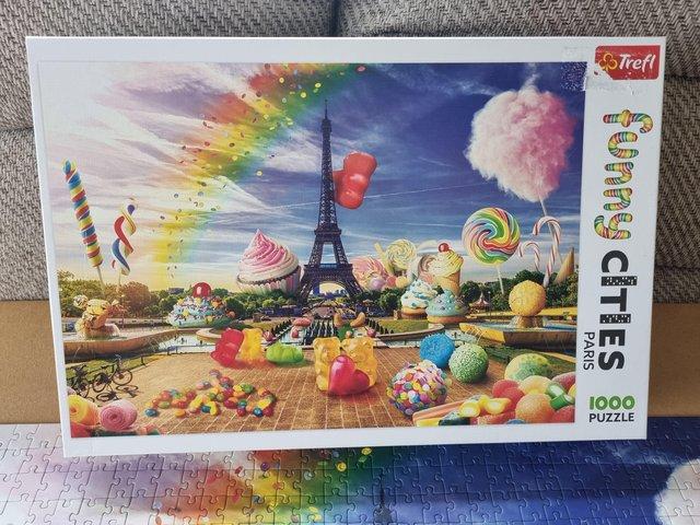 Preview of the first image of 1000 piece jigsaw called SWEET PARIS, FRANCE, by Trefl.