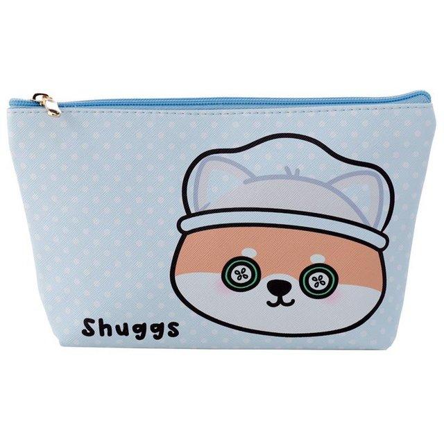 Preview of the first image of Adoramals Shuggs the Shiba Inu Medium PVC Toiletry Makeu.