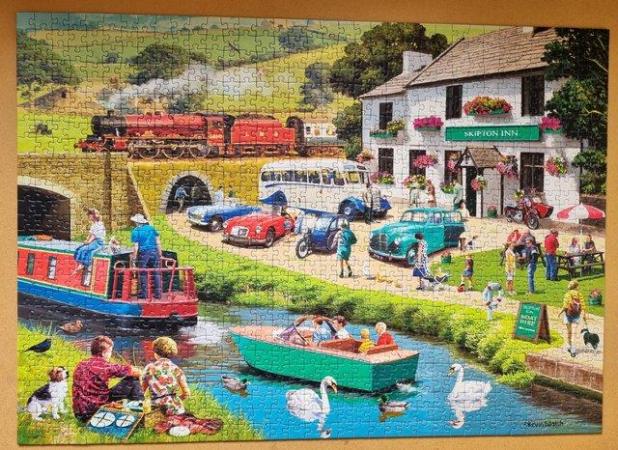 Image 2 of 1000 piece jigsaw called EXPLORING THE DALES by RAVENSBURGER