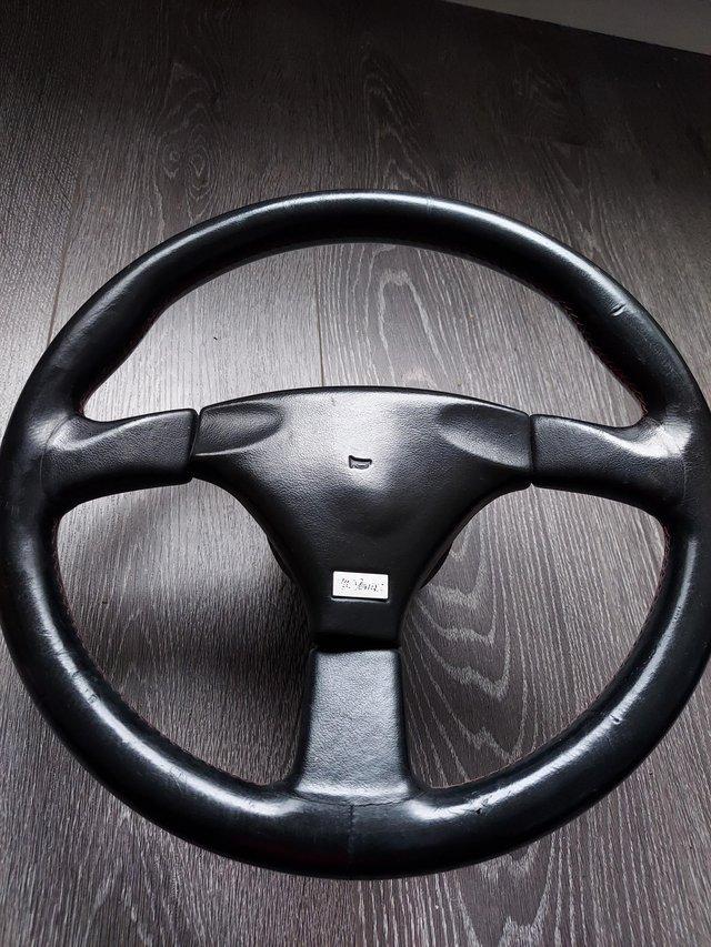 Preview of the first image of MK2 VW GOLF VOTEX STEERING WHEEL /MK2 VW GOLF GTI FRONT BUMP.