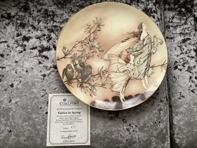 Preview of the first image of Coalport decorative collectors plates.