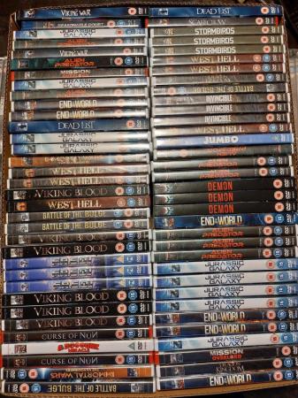 Image 1 of DVD & Blu-ray Assortment - New & Selaed bundle - x68 Movies