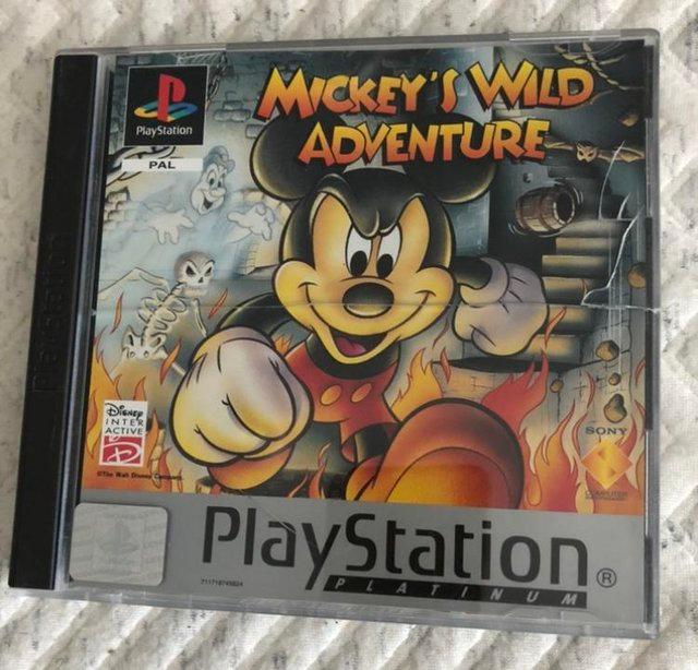 Preview of the first image of PlayStation Game Mickey’s Wild Adventure.