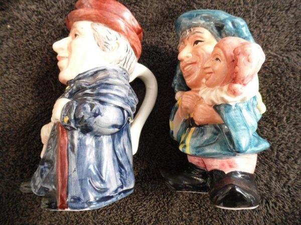 Image 3 of Two Toby Jugs by Leonardo - Mayor and Jester