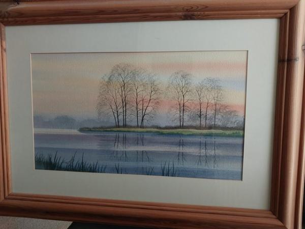 Image 2 of Nic Grant Framed Watercolor Paintings