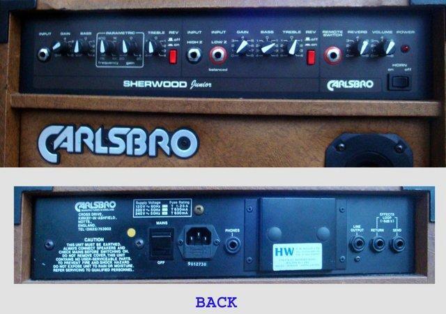 Image 2 of Carlsbro Sherwood Junior Amplifier