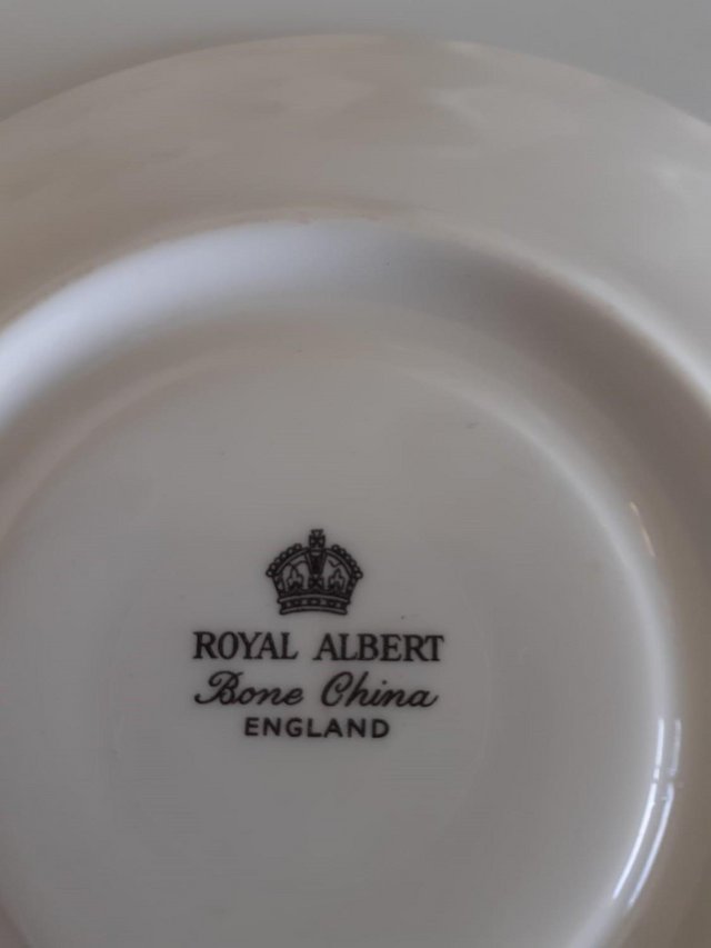 Preview of the first image of VINTAGE ROYAL ALBERT CUPS AND SAUCERS.