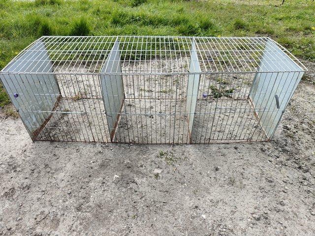 Preview of the first image of Used Poultry show cages for sale.