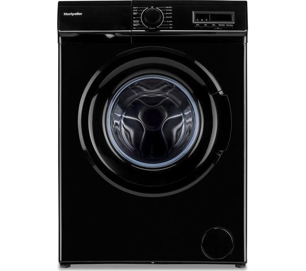 Preview of the first image of MONTPELLIER NEW BOXED 7KG BLACK WASHER-1400RPM-QUICK WASH-.