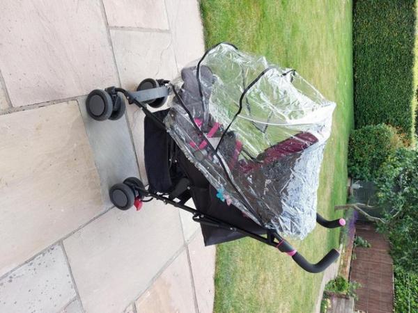 Image 1 of SILVER CROSS PUSHCHAIR with Rain Cover