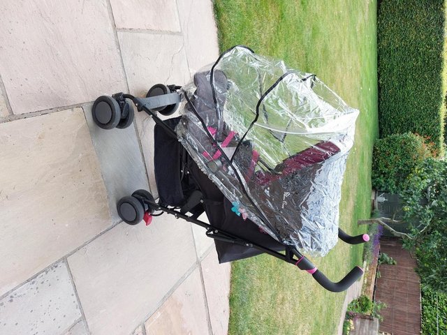 Preview of the first image of SILVER CROSS PUSHCHAIR with Rain Cover.