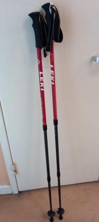 Image 2 of Pair Of Leki Hiking Poles In Excellent Working Condition