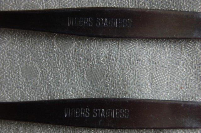 Image 13 of Viners 'Chelsea' Stainless Cutlery, Mostly in VGC