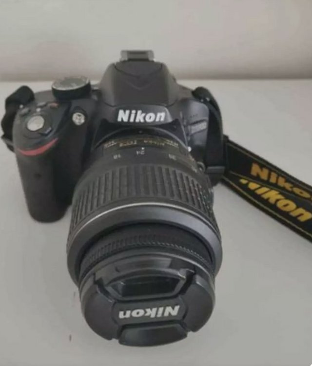 Preview of the first image of Nikon DSLR D3200 camera body.