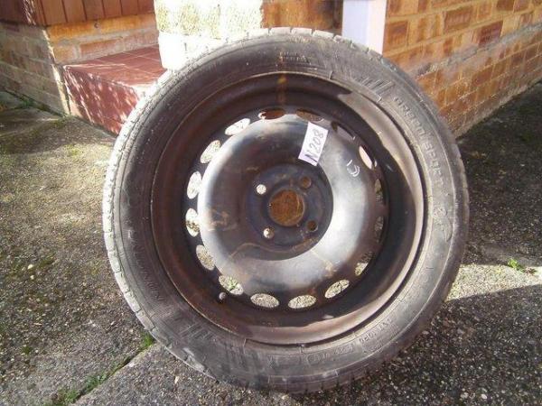 Image 2 of for sale citroen c1 15 inch steel wheel and tyre