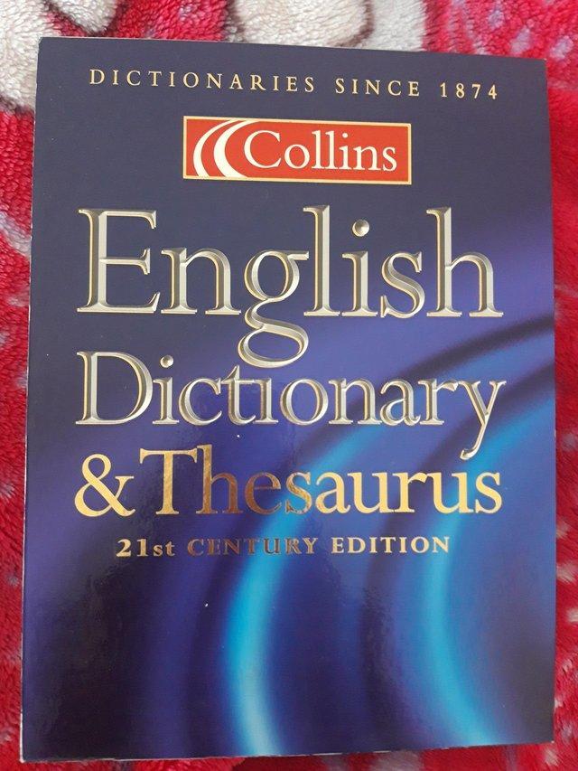Preview of the first image of COLLINS DICTIONARY & THESAURUS.