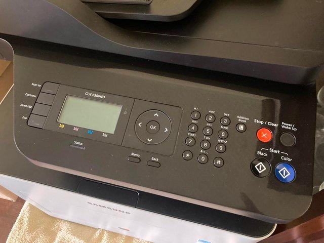 Preview of the first image of Samsung CLX-6260ND A4 Colour Multifunction Laser Printer.