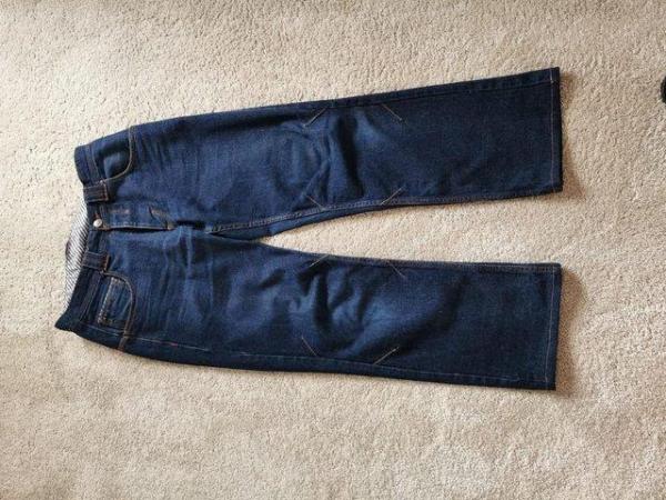 Image 3 of Plain Lazy Jeans 32Waist x 31 Leg