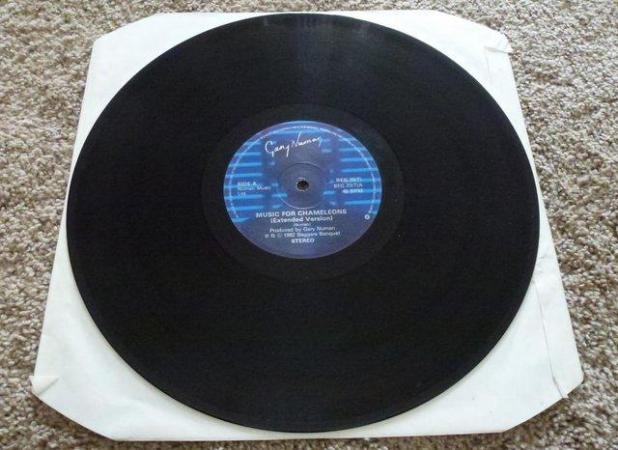 Image 3 of Gary Numan, Music For Chameleons, 12 inch vinyl single