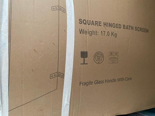 Preview of the first image of BATHROOM SHOWER TRAY SQUARE STONE BASE.