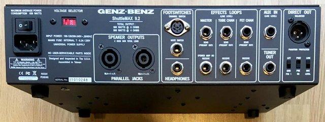 Image 2 of Genz Benz ShuttleMax 9.2 Bass Head, bag, rack kit, Excellent