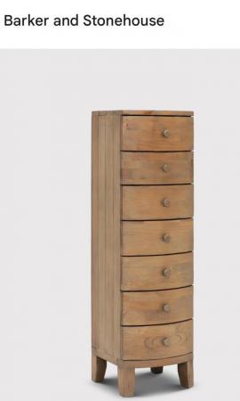 Image 1 of Barker&Stonehouse b/r set.Dbl w/r,chest of drawer,tallboy