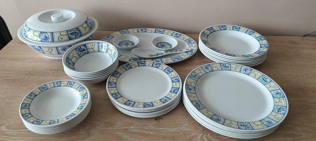 Preview of the first image of 6 Setting Melamine Set +.