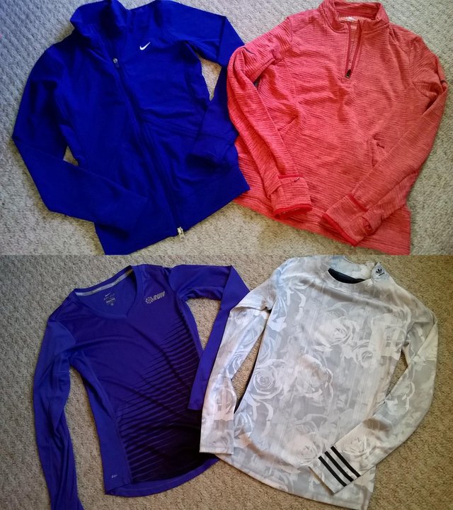 Preview of the first image of NIKE ADIDAS TOPS BUNDLE THERMAL FREE POST.