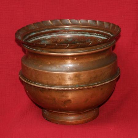 Image 3 of Antique Copper Spittoon / Plant Pot / Planter