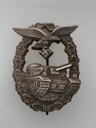 Image 1 of Luftwaffe Tank Assault Badge, rare badge