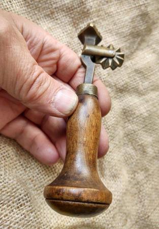 Image 3 of Rare Double Brass Pastry Jigger