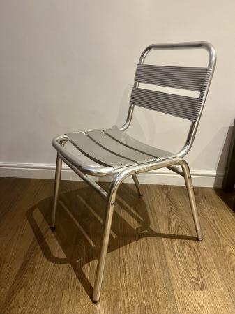 Image 2 of Outdoor Aluminium Bistro chair
