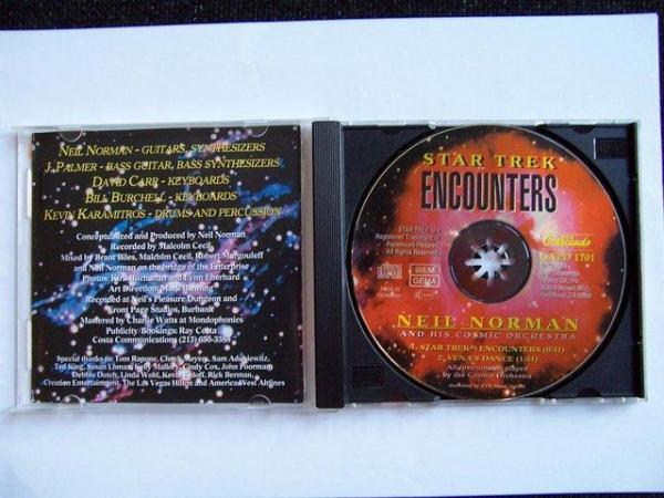 Image 3 of Star Trek Encounters Neil Norman & his Cosmic Orchstr CD Sin