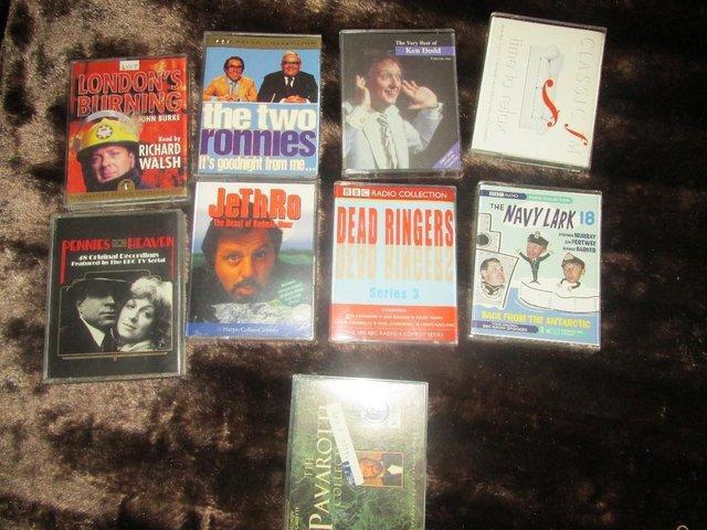 Preview of the first image of COLLECTION OF CASSETTES KEN DODD, Two Ronnies etc.