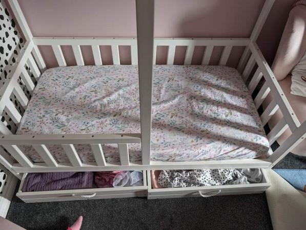 Image 3 of Toddler bed with drawers for sale