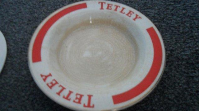 Preview of the first image of Tetley Bitter Ceramic Wade Ashtray.
