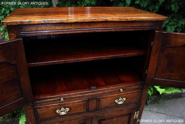 Image 33 of A TITCHMARSH AND GOODWIN OAK WINE CUPBOARD DRINKS CABINET