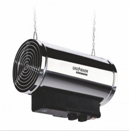 Image 2 of GrowWarm stainless steel electric heater hydroponics
