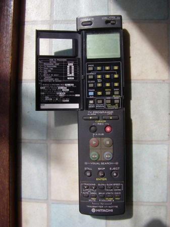 Image 1 of Hitachi VCR remote control VT-RM777E