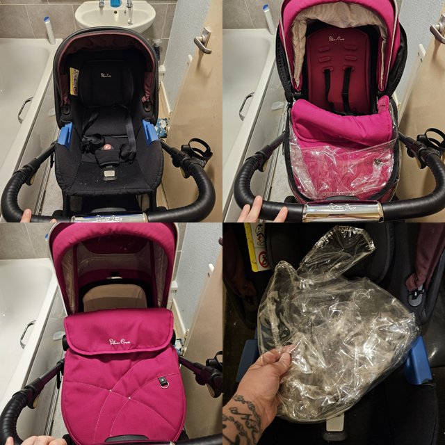 Preview of the first image of Silvercross 3in1 travel system.