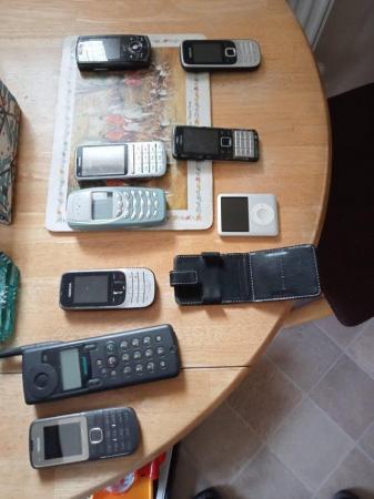 Image 2 of Eight mobile phones old school ones