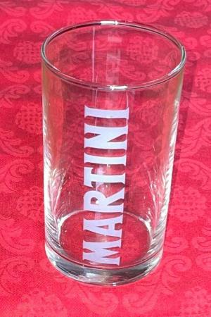 Image 2 of VINTAGE MARTINI GLASS TUMBLER, WHICH IS UNUSED