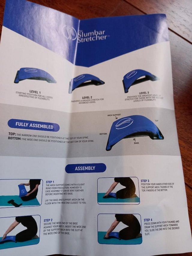 Preview of the first image of Slumber Stretcher and Posture Corrector.