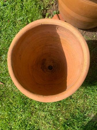 Image 2 of Hand thrown terracotta plant pot