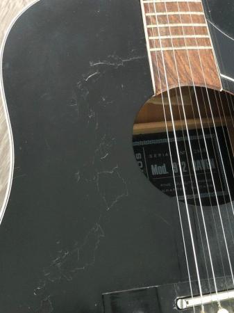 Image 2 of Guitar, Eros ,12 String. Black