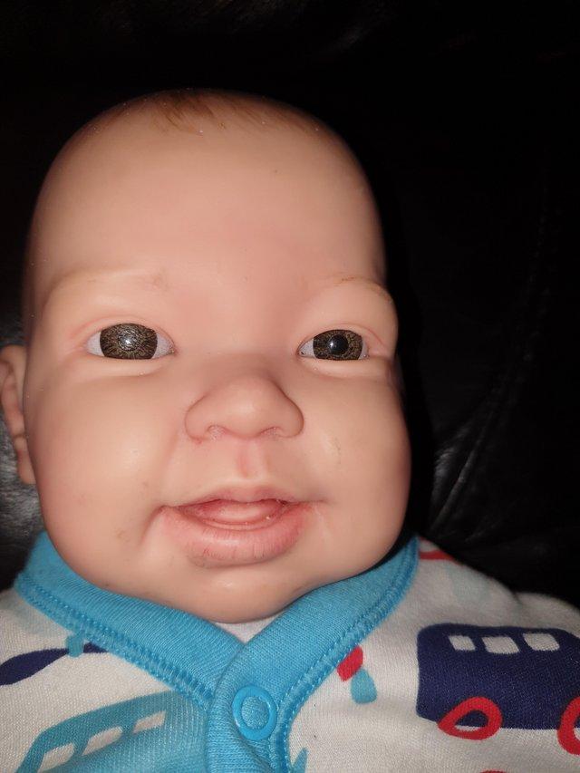 Preview of the first image of Reborn doll in good condition.