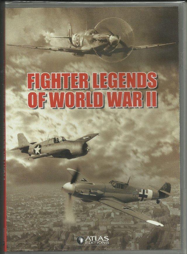Preview of the first image of Fighter Legends of World War II. DVD. Brand New, & Sealed!.