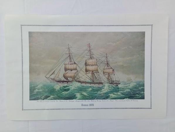 Image 3 of Ben Line Old Ship Fine Art Prints