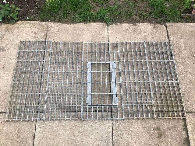 Preview of the first image of Water feature/steel galvanised grid.