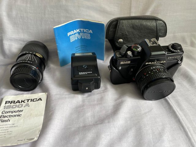 Preview of the first image of Praktica BMS SLR Electronic camera (not digital).